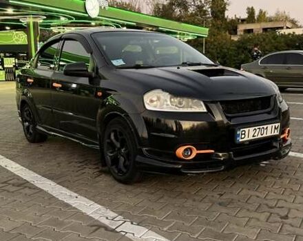 Чорний Шевроле Авео, об'ємом двигуна 1.5 л та пробігом 195 тис. км за 4500 $, фото 1 на Automoto.ua