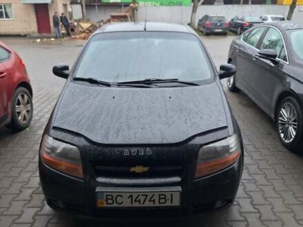 Черный Шевроле Авео, объемом двигателя 1.5 л и пробегом 110 тыс. км за 3700 $, фото 1 на Automoto.ua