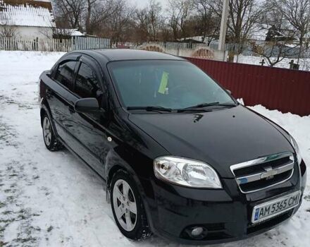 Чорний Шевроле Авео, об'ємом двигуна 1.5 л та пробігом 322 тис. км за 3700 $, фото 1 на Automoto.ua