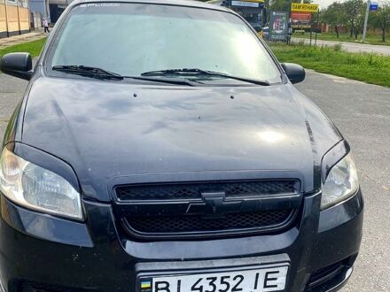 Черный Шевроле Авео, объемом двигателя 1.5 л и пробегом 290 тыс. км за 3200 $, фото 1 на Automoto.ua
