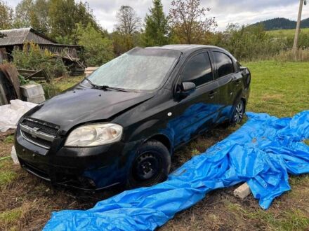 Черный Шевроле Авео, объемом двигателя 1.5 л и пробегом 239 тыс. км за 1500 $, фото 1 на Automoto.ua