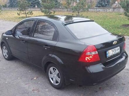 Черный Шевроле Авео, объемом двигателя 1.5 л и пробегом 196 тыс. км за 3800 $, фото 1 на Automoto.ua