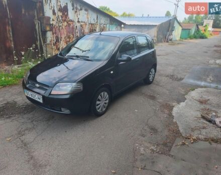Черный Шевроле Авео, объемом двигателя 1.5 л и пробегом 172 тыс. км за 4350 $, фото 1 на Automoto.ua
