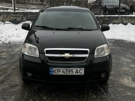 Черный Шевроле Авео, объемом двигателя 1.5 л и пробегом 221 тыс. км за 3900 $, фото 1 на Automoto.ua
