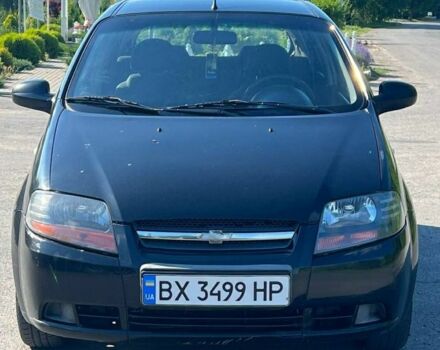 Черный Шевроле Авео, объемом двигателя 1.5 л и пробегом 250 тыс. км за 1902 $, фото 1 на Automoto.ua