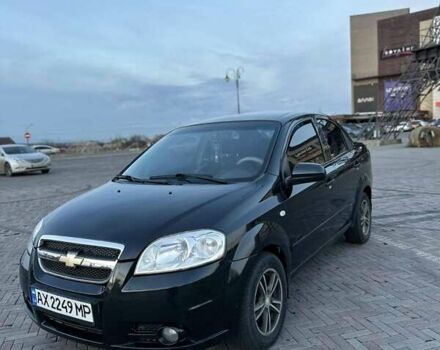 Черный Шевроле Авео, объемом двигателя 1.5 л и пробегом 195 тыс. км за 4500 $, фото 1 на Automoto.ua