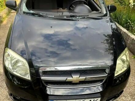 Черный Шевроле Авео, объемом двигателя 1.5 л и пробегом 203 тыс. км за 500 $, фото 1 на Automoto.ua