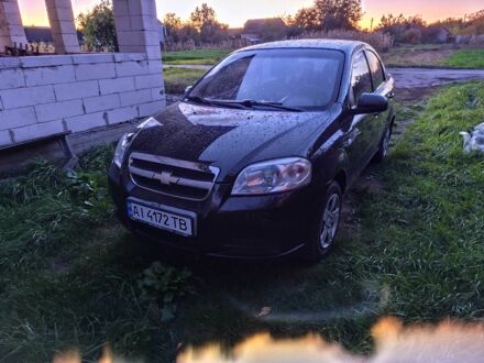 Черный Шевроле Авео, объемом двигателя 1.5 л и пробегом 370 тыс. км за 2800 $, фото 1 на Automoto.ua