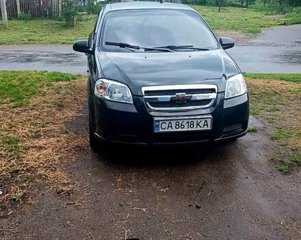 Черный Шевроле Авео, объемом двигателя 1.5 л и пробегом 200 тыс. км за 3700 $, фото 1 на Automoto.ua