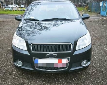 Черный Шевроле Авео, объемом двигателя 1.4 л и пробегом 288 тыс. км за 4200 $, фото 1 на Automoto.ua
