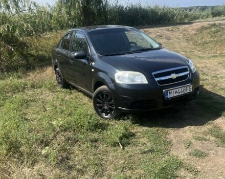 Черный Шевроле Авео, объемом двигателя 1.2 л и пробегом 162 тыс. км за 1400 $, фото 1 на Automoto.ua