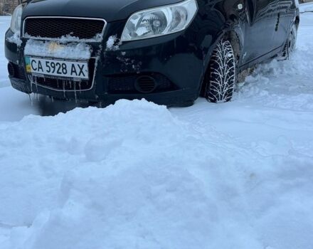 Черный Шевроле Авео, объемом двигателя 1.5 л и пробегом 222 тыс. км за 3800 $, фото 1 на Automoto.ua