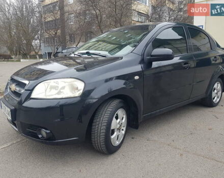 Черный Шевроле Авео, объемом двигателя 1.5 л и пробегом 100 тыс. км за 5350 $, фото 1 на Automoto.ua