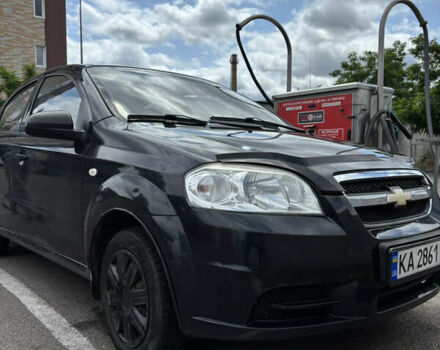 Черный Шевроле Авео, объемом двигателя 1.5 л и пробегом 139 тыс. км за 4600 $, фото 1 на Automoto.ua
