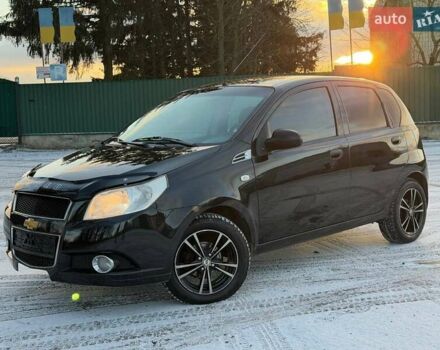 Черный Шевроле Авео, объемом двигателя 1.5 л и пробегом 170 тыс. км за 5450 $, фото 1 на Automoto.ua
