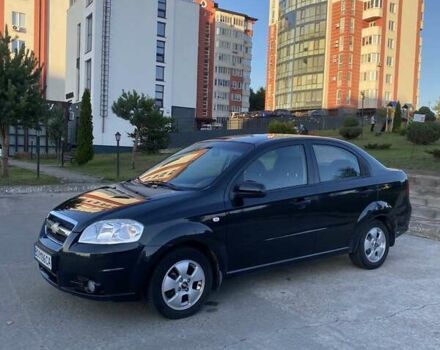 Черный Шевроле Авео, объемом двигателя 1.5 л и пробегом 97 тыс. км за 5300 $, фото 1 на Automoto.ua