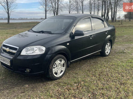 Черный Шевроле Авео, объемом двигателя 1.5 л и пробегом 138 тыс. км за 4800 $, фото 1 на Automoto.ua