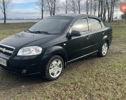 Черный Шевроле Авео, объемом двигателя 1.5 л и пробегом 138 тыс. км за 4800 $, фото 1 на Automoto.ua