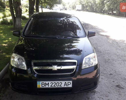Черный Шевроле Авео, объемом двигателя 1.5 л и пробегом 120 тыс. км за 3800 $, фото 1 на Automoto.ua