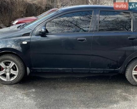 Черный Шевроле Авео, объемом двигателя 1.5 л и пробегом 202 тыс. км за 4000 $, фото 1 на Automoto.ua