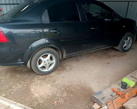 Черный Шевроле Авео, объемом двигателя 1.5 л и пробегом 190 тыс. км за 4100 $, фото 1 на Automoto.ua