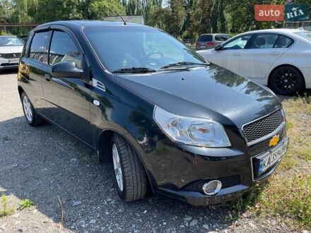 Черный Шевроле Авео, объемом двигателя 1.5 л и пробегом 42 тыс. км за 5600 $, фото 1 на Automoto.ua