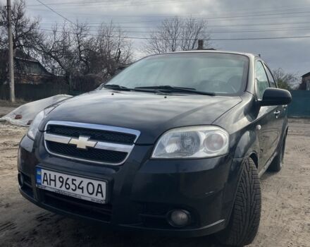 Черный Шевроле Авео, объемом двигателя 1.5 л и пробегом 104 тыс. км за 4500 $, фото 1 на Automoto.ua