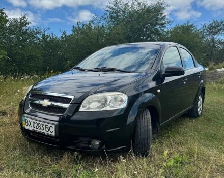 Черный Шевроле Авео, объемом двигателя 1.5 л и пробегом 65 тыс. км за 5800 $, фото 1 на Automoto.ua