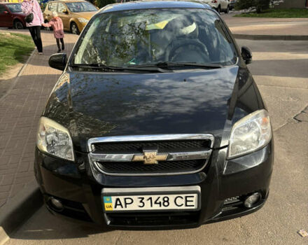 Черный Шевроле Авео, объемом двигателя 1.5 л и пробегом 95 тыс. км за 4200 $, фото 1 на Automoto.ua