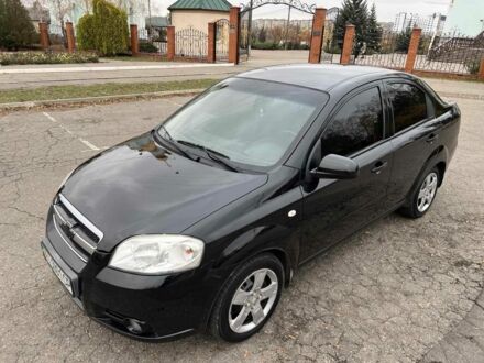 Черный Шевроле Авео, объемом двигателя 1.5 л и пробегом 120 тыс. км за 5400 $, фото 1 на Automoto.ua