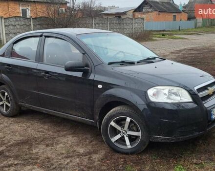 Черный Шевроле Авео, объемом двигателя 1.5 л и пробегом 133 тыс. км за 4800 $, фото 1 на Automoto.ua