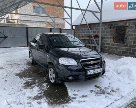 Черный Шевроле Авео, объемом двигателя 1.5 л и пробегом 210 тыс. км за 4600 $, фото 1 на Automoto.ua