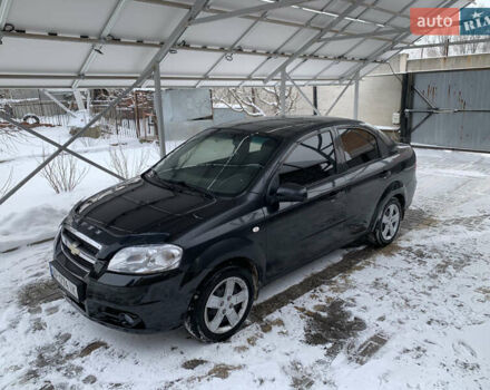 Чорний Шевроле Авео, об'ємом двигуна 1.5 л та пробігом 210 тис. км за 4700 $, фото 1 на Automoto.ua