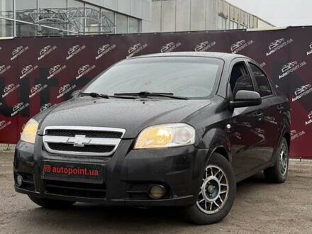 Черный Шевроле Авео, объемом двигателя 1.5 л и пробегом 89 тыс. км за 4300 $, фото 1 на Automoto.ua