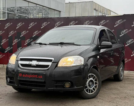 Черный Шевроле Авео, объемом двигателя 1.5 л и пробегом 89 тыс. км за 4300 $, фото 1 на Automoto.ua