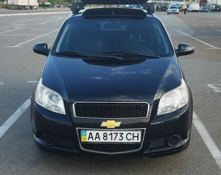 Черный Шевроле Авео, объемом двигателя 1.5 л и пробегом 75 тыс. км за 4500 $, фото 1 на Automoto.ua
