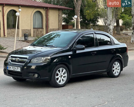Черный Шевроле Авео, объемом двигателя 1.5 л и пробегом 180 тыс. км за 4350 $, фото 1 на Automoto.ua