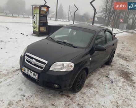 Чорний Шевроле Авео, об'ємом двигуна 1.5 л та пробігом 108 тис. км за 4100 $, фото 1 на Automoto.ua