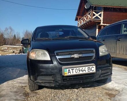 Черный Шевроле Авео, объемом двигателя 1.5 л и пробегом 96 тыс. км за 4700 $, фото 1 на Automoto.ua