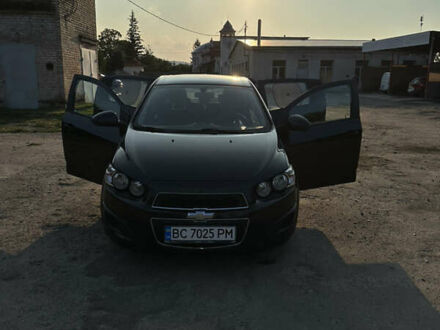 Черный Шевроле Авео, объемом двигателя 1.4 л и пробегом 184 тыс. км за 6500 $, фото 1 на Automoto.ua