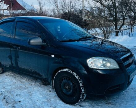 Черный Шевроле Авео, объемом двигателя 1.5 л и пробегом 200 тыс. км за 3777 $, фото 1 на Automoto.ua