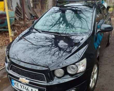 Черный Шевроле Авео, объемом двигателя 1.6 л и пробегом 187 тыс. км за 4200 $, фото 1 на Automoto.ua