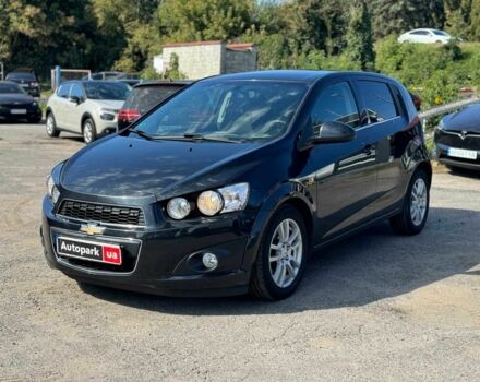 Черный Шевроле Авео, объемом двигателя 1.6 л и пробегом 135 тыс. км за 6940 $, фото 1 на Automoto.ua