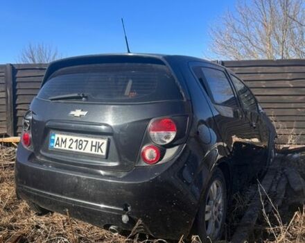 Чорний Шевроле Авео, об'ємом двигуна 1.25 л та пробігом 220 тис. км за 2300 $, фото 1 на Automoto.ua