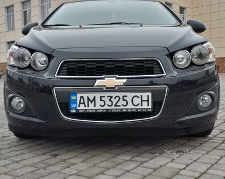 Черный Шевроле Авео, объемом двигателя 1.6 л и пробегом 84 тыс. км за 7700 $, фото 1 на Automoto.ua