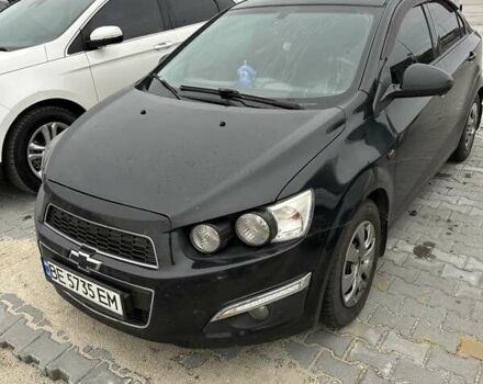 Черный Шевроле Авео, объемом двигателя 1.6 л и пробегом 161 тыс. км за 7000 $, фото 1 на Automoto.ua