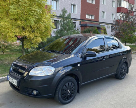 Черный Шевроле Авео, объемом двигателя 1.5 л и пробегом 167 тыс. км за 4000 $, фото 1 на Automoto.ua