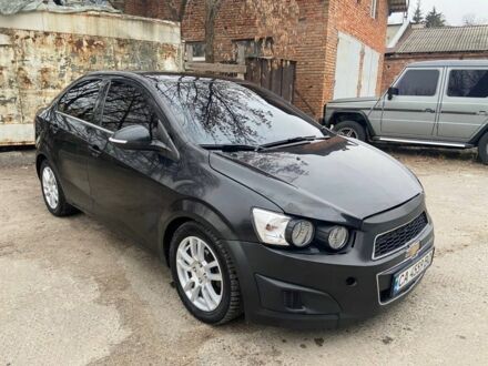 Чорний Шевроле Авео, об'ємом двигуна 1.4 л та пробігом 172 тис. км за 4600 $, фото 1 на Automoto.ua