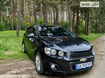 Черный Шевроле Авео, объемом двигателя 1.4 л и пробегом 110 тыс. км за 7900 $, фото 1 на Automoto.ua