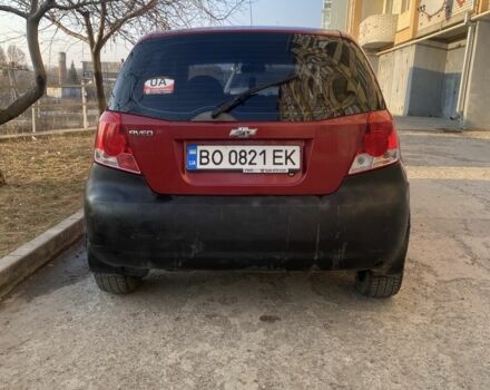 Красный Шевроле Авео, объемом двигателя 1.2 л и пробегом 180 тыс. км за 1450 $, фото 4 на Automoto.ua